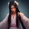 尾巴动漫首席画师阿宁的工作照